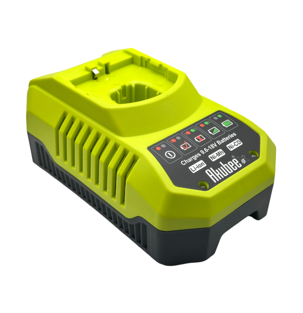 Nabíječka 9.6V-18V pro baterie Ryobi ONE+ | Akubee.cz