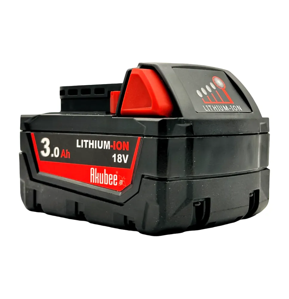Baterie 18V 3.0Ah pro aku nářadí Milwaukee M18 | Akubee.cz