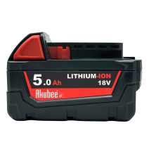 Baterie 18V 5.0Ah pro aku nářadí Milwaukee M18 | Akubee.cz