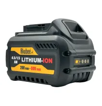 Baterie 20V/60V 4.5Ah/1.5Ah kompatibilní s DeWalt Flexvolt | Akubee.cz
