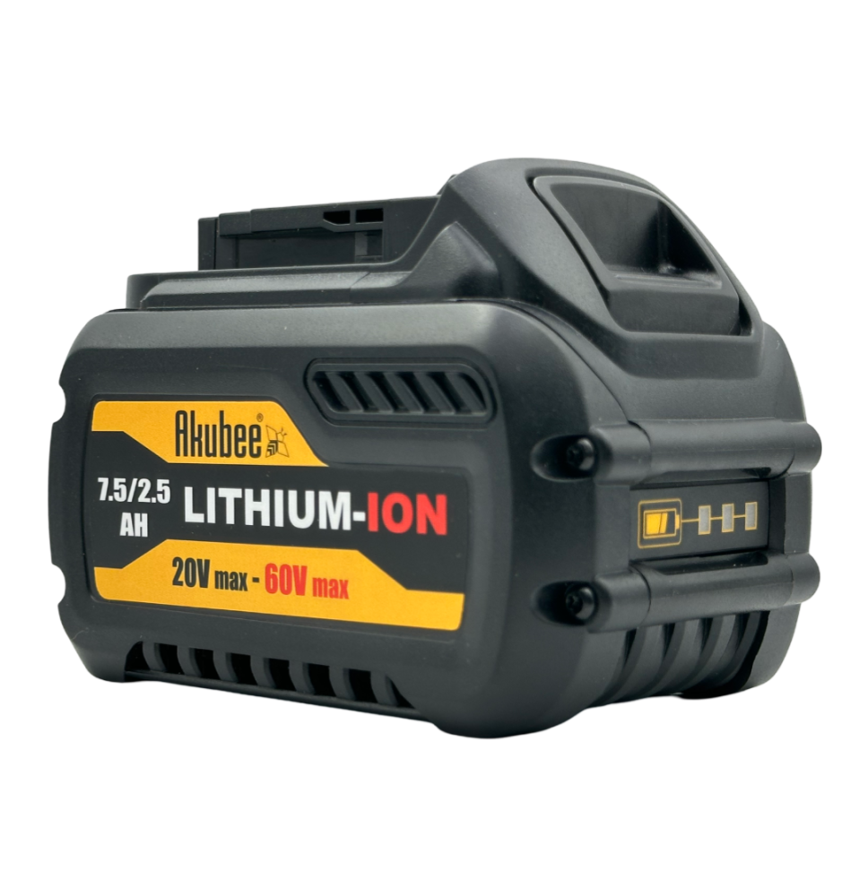 Baterie 20V/60V 7,5Ah/2,5Ah kompatibilní s DeWalt Flexvolt | Akubee.cz