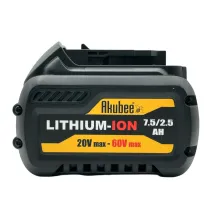 Baterie 20V/60V 7,5Ah/2,5Ah kompatibilní s DeWalt Flexvolt | Akubee.cz