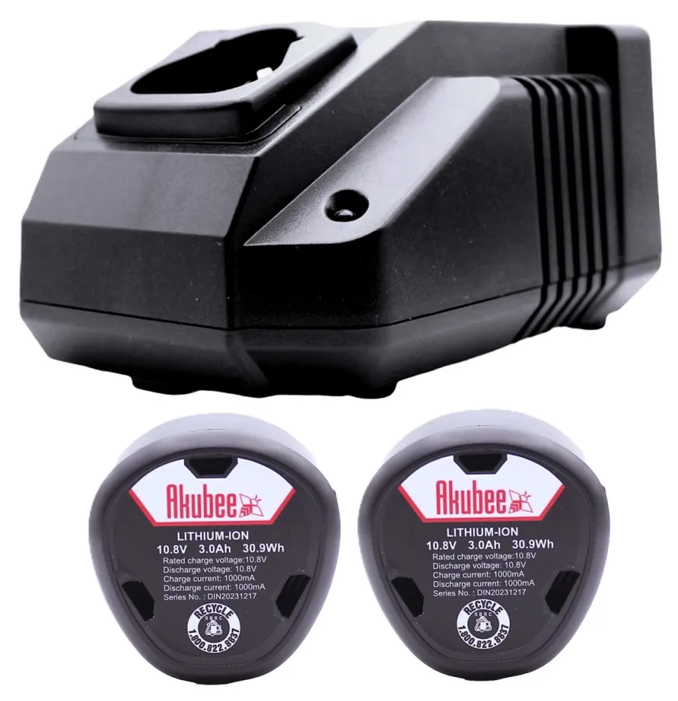 2 ks baterie 12V 3.0Ah + nabíječka pro Bosch GBA 12V | Akubee.cz
